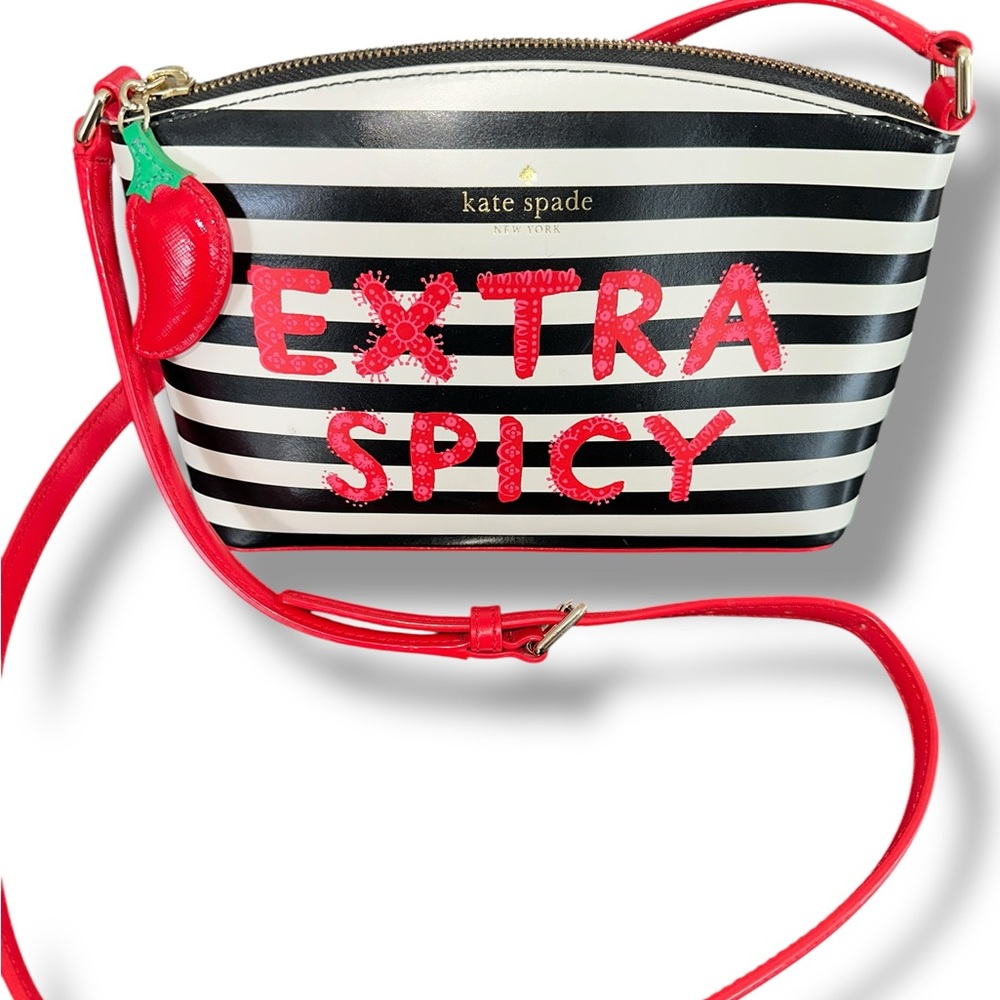 Kate Spade New York Extra Spicy Millie Crossbody HOT PEPPER 🌶️ VACAY BAG EUC